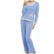 Пижама женская "Snowy Morning" Размер: 48, цвет: Celeste (голубой) 6204 всем гигиеническим стандартам Товар сертифицирован инфо 9310q.